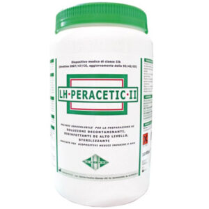 LH PERACETIC II Disinfettante Peracetico in Polvere per Sterilizzazione a Freddo Open Tattoo Supply