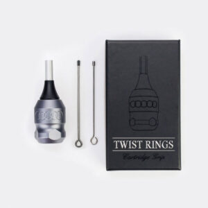 Ez Twist Ring Plus Regolabile per Cartucce 32mm Dark Grey Open Tattoo Supply
