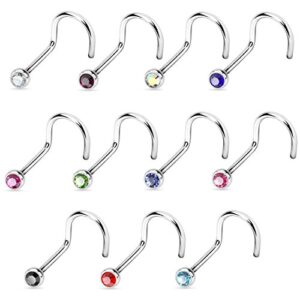 Piercing Naso Regular Curved Sterile Open tattoo supply