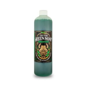 Aloe Tattoo Green Soap Concentrato – 500ml Open Tattoo Supply
