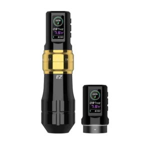 EZ-P3-Pro-Wireless-Battery-Tattoo-Pen-Machine-Gloss-GOLD